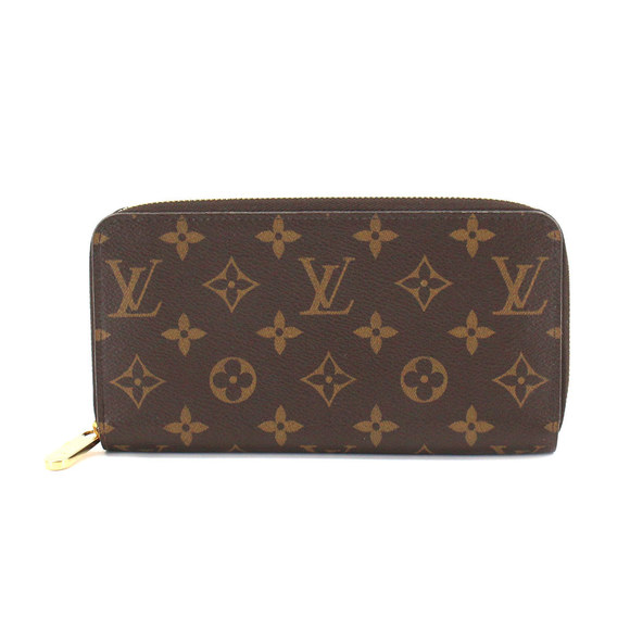 LOUIS VUITTON Accessories - LOUIS VUITTON Monogram Zippy Wallet Round Zipper Long Brown M42616